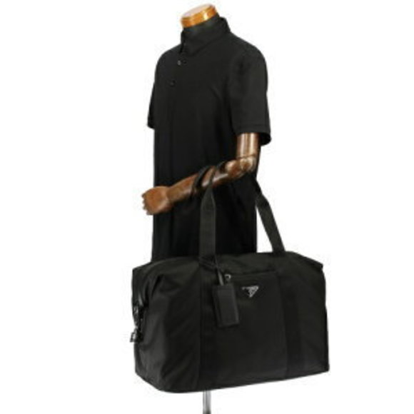 Prada Bag Black Boston V NERO - Picture 5 of 8